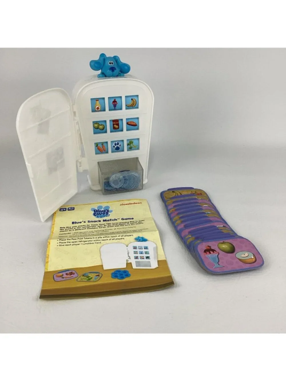 Blue's Clues & You Bundle Snack Match Game Fridge Giant Activity Kit Lot